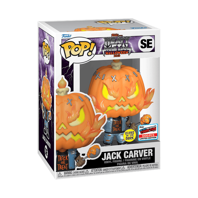jack carver metallic new york comic con glows in the dark
