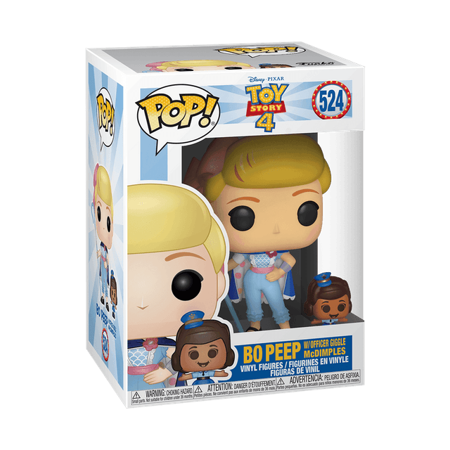 Bo Peep w/ Officer Giggle McDimples #524 Funko Pop from Toy Story 5