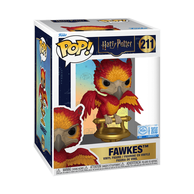 Fawkes #211 Funko Pop from Harry Potter