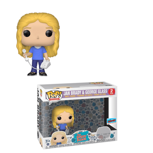 jan brady george glass new york comic con 2 pack