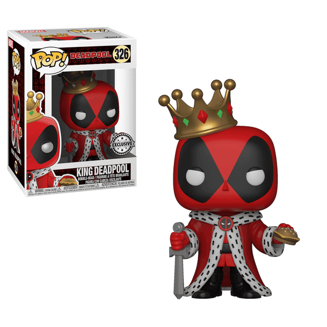king deadpool exclusive silver background 326