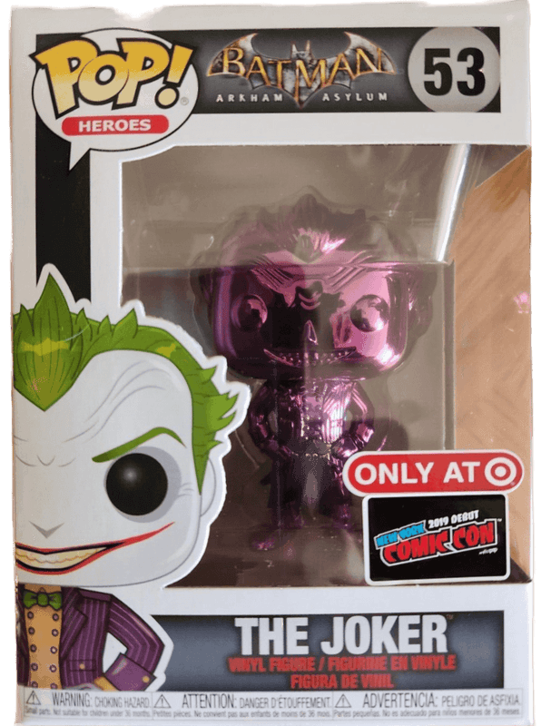 the joker purple chrome only at new york comic con debut 53