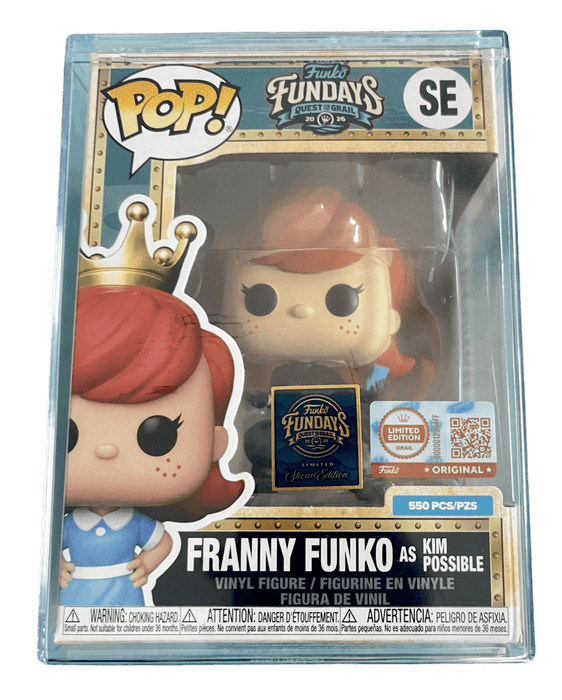 Franny Funko as Kim Possible #SE Funko Pop from Funko Fundays