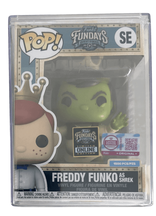 Freddy Funko as Shrek #SE Funko Pop from Funko Fundays