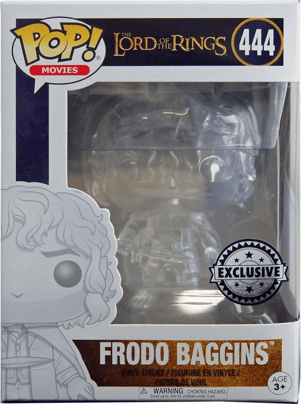 frodo baggins invisible exclusive silver background 444