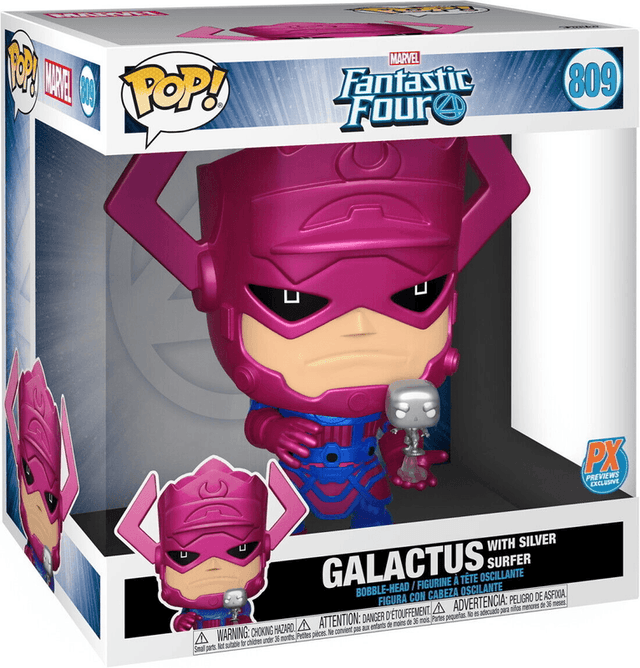 galactus with silver surfer px previews 809