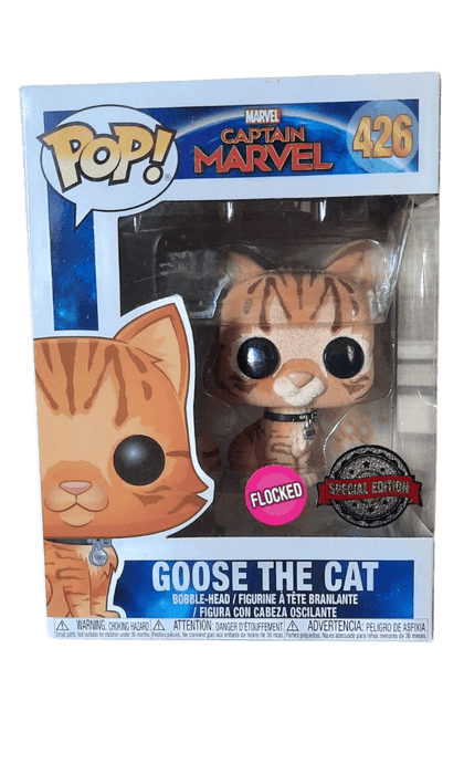 goose the cat special edition flocked pink background 426