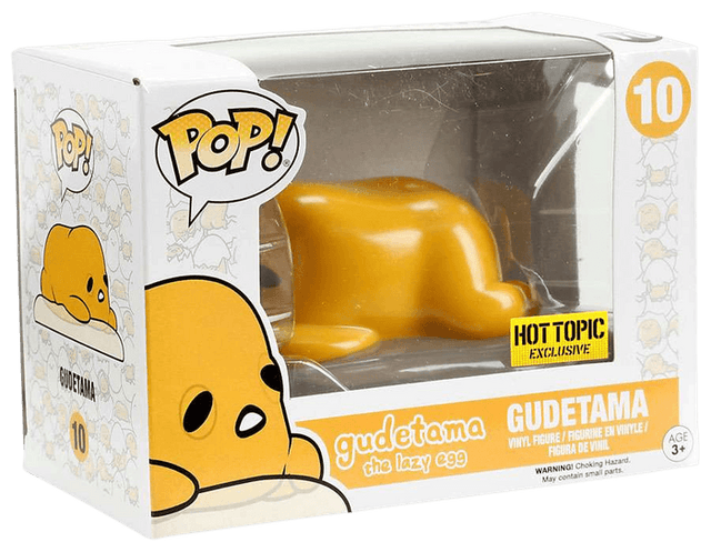 gudetama hot topic yellow background 10