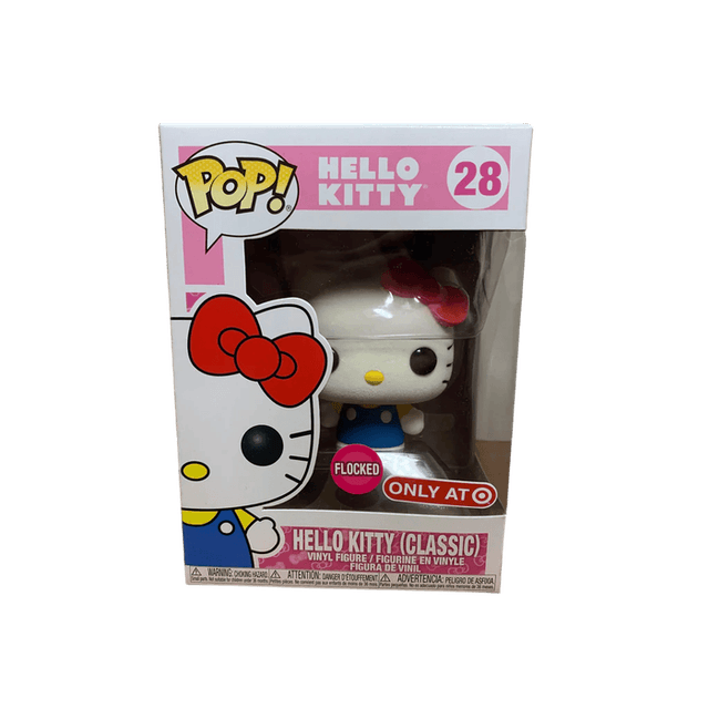 hello kitty only at flocked pink background 33