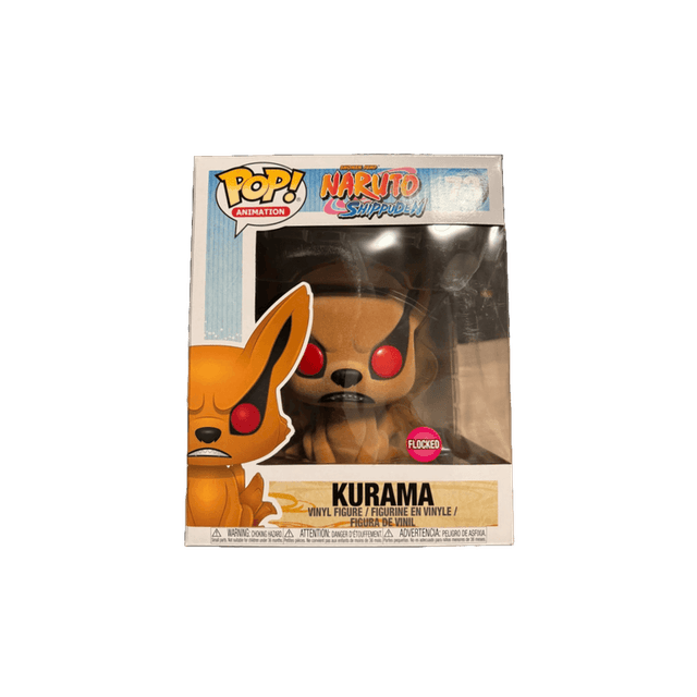 kurama flocked pink background 73