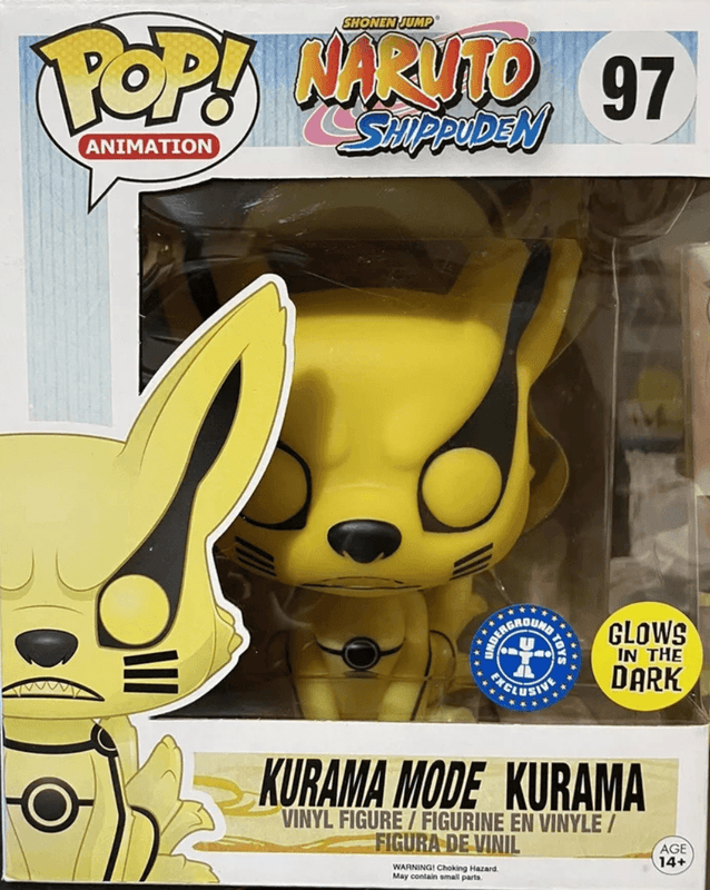 kurama mode underground toys glows in the dark 97
