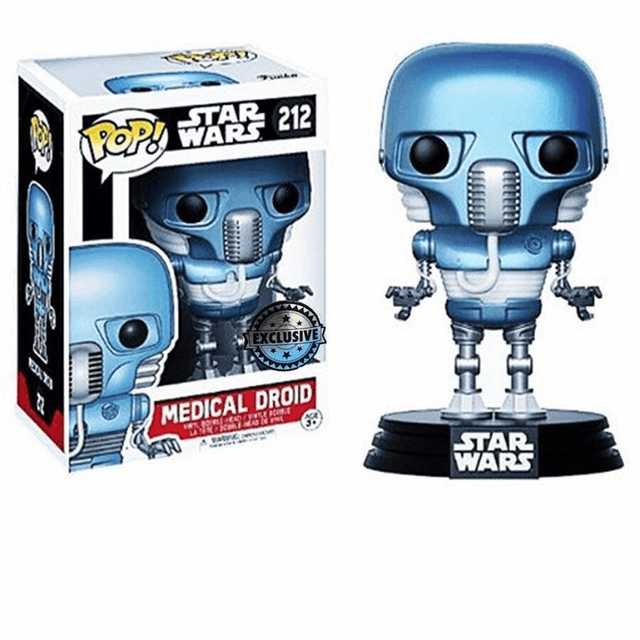 medical droid exclusive silver background 212