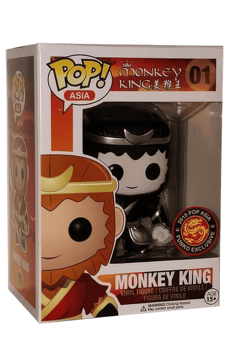 monkey king black white pop asia 01