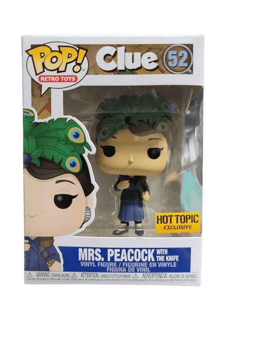 mrs peacock with the knife hot topic yellow background 52