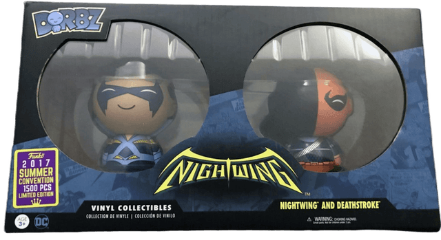 nightwing and deathstroke summer convention 2 pack