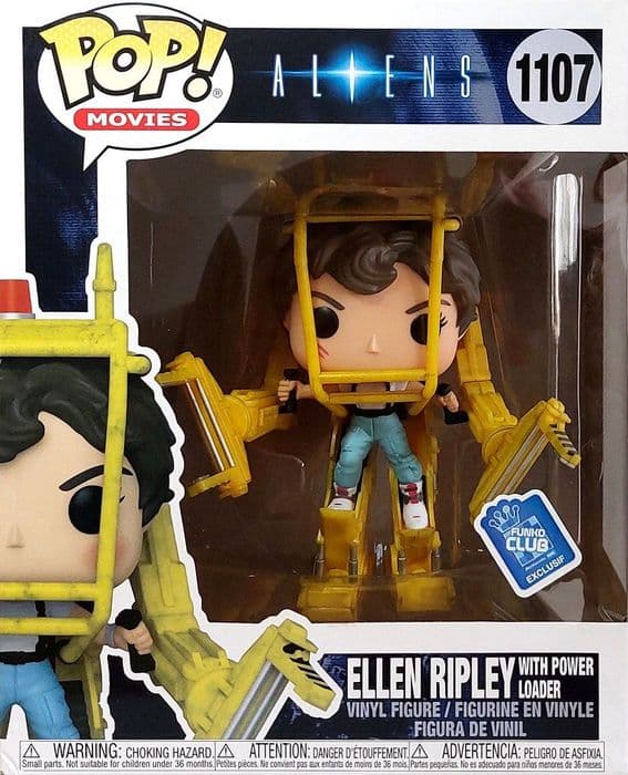 ellen ripley with power loader club 1107