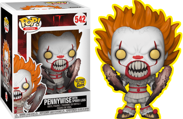 pennywise with spider legs glows in the dark 542