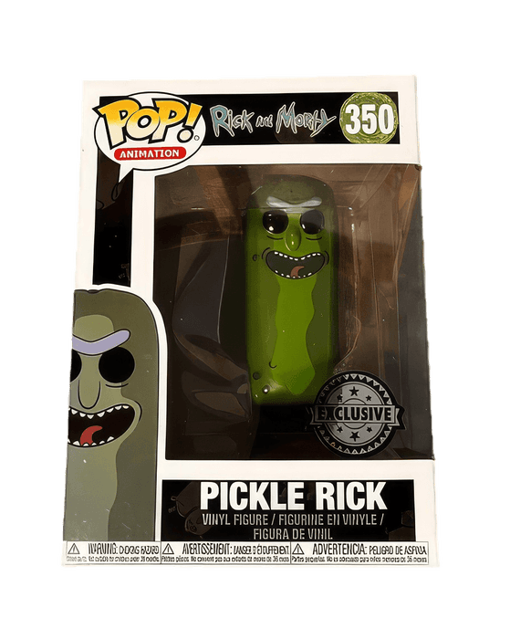 pickle rick exclusive silver background 350