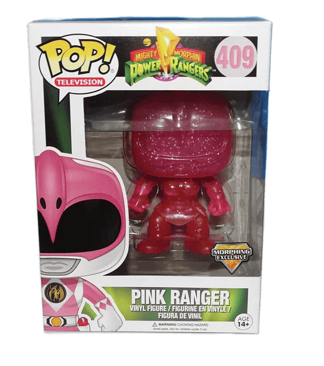 pink ranger morphing 409