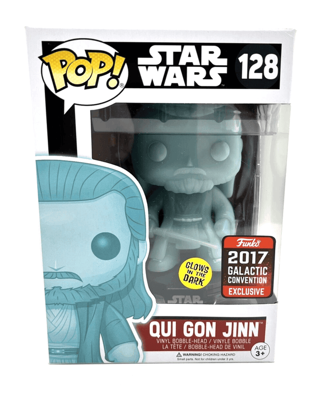 qui gon jinn galactic convention glows in the dark 128
