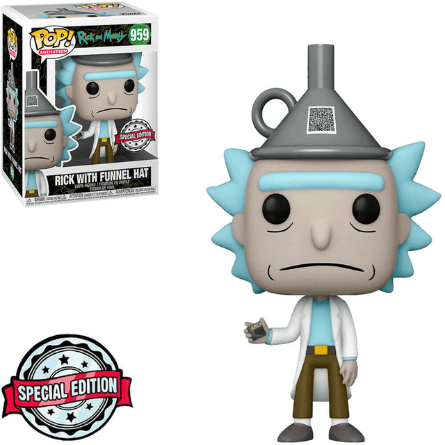 rick with funnel hat special edition 959
