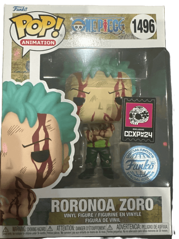 roronoa zoro special edition ccxp 1496