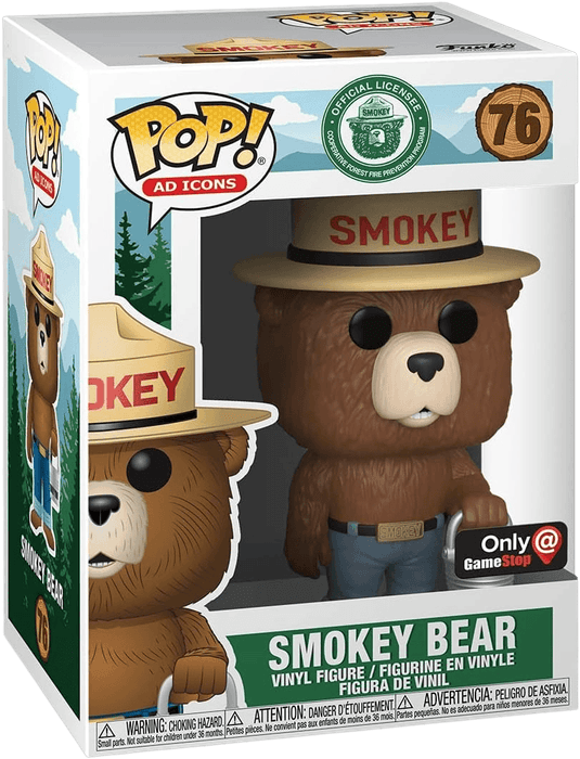 smokey bear only gamestop 76