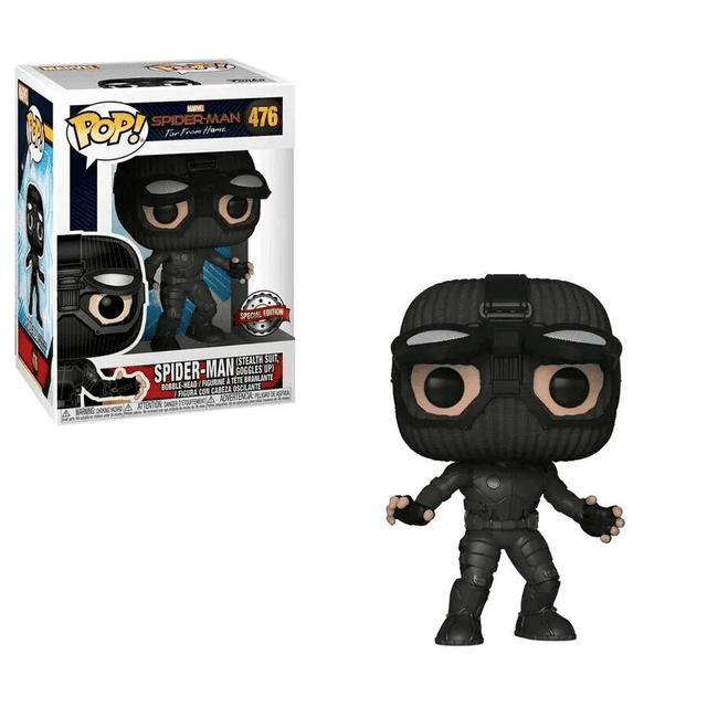 spider man stealth suit goggles up special edition 476