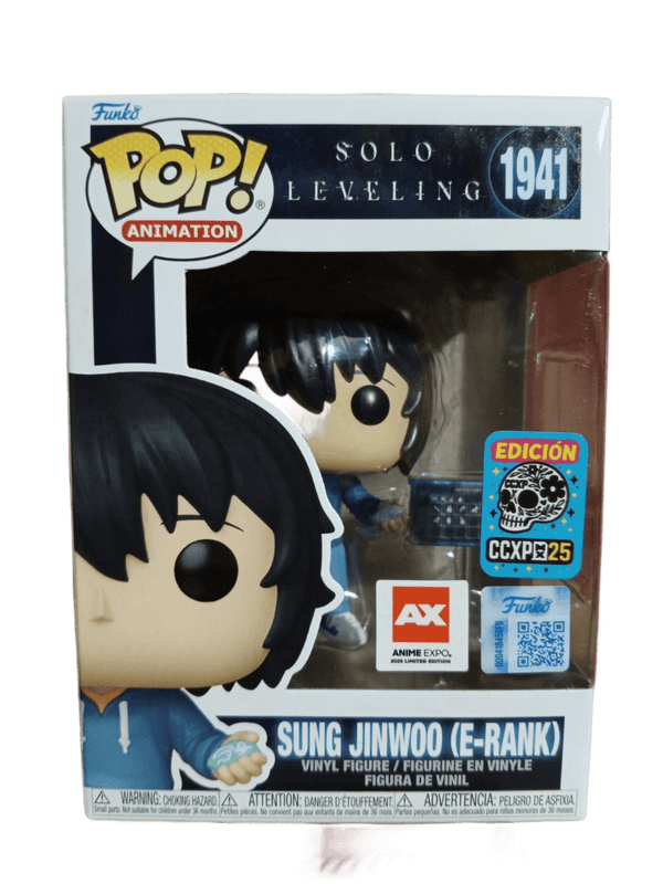 sung jinwoo e rank ax qr code ccxp 1941