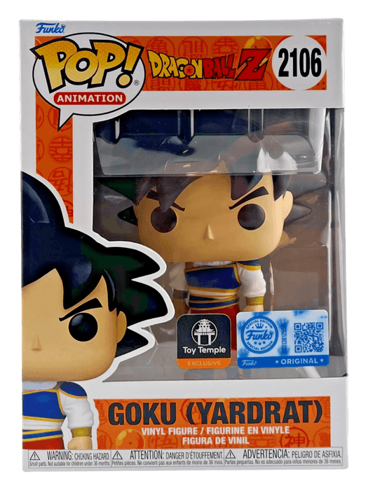 goku yardrat original blue toy temple 2106