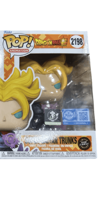 super saiyan trunks original blue emerald city comic con debut exclusive glow chase 2198
