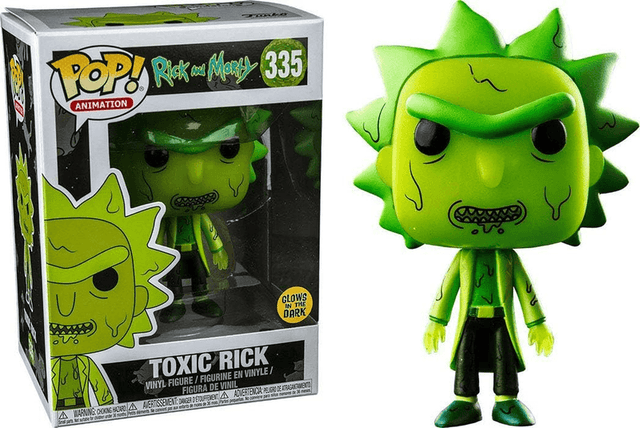 toxic rick glows in the dark 335
