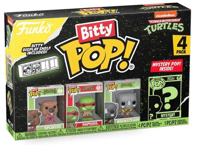 tennage mutant ninja turtles 4 pack