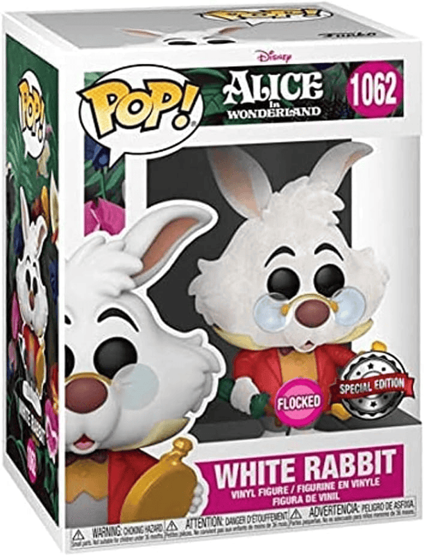 white rabbit special edition flocked pink background 1062