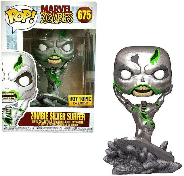 zombie silver surfer hot topic yellow background 675
