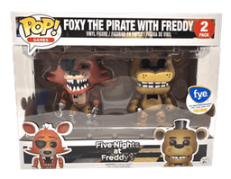 Foxy The Pirate With Freddy #2 PACK Funko Pop