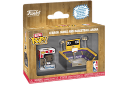 Lebron James and Basketball Arena Funko Pop