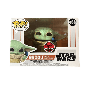 grogu with butterfly eb 468