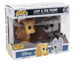 Lady & The Tramp #2 PACK Funko Pop
