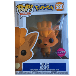 vulpix goupix flocked pink background 580
