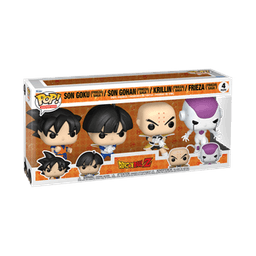Son Goku (Frieza Saga) / Son Gohan (Frieza Saga) / Krillin (Frieza Saga) / Frieza (Frieza Saga) #4 PC/PZ Funko Pop
