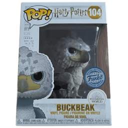 buckbeak black eyes flocked special edition 104