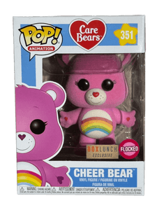 cheer bear boxlunch exclusive flocked pink background 351