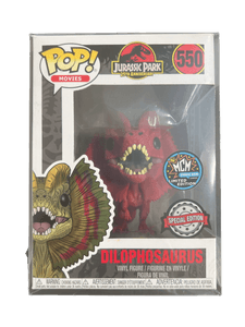 dilophosaurus red mcm special edition 550