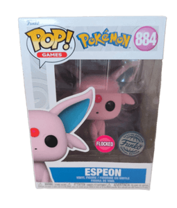 espeon special edition flocked pink background 884