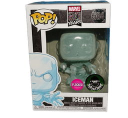 iceman popcultcha flocked pink background 504