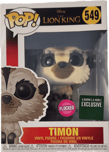 timon a barnes noble exclusive green background flocked pink 549