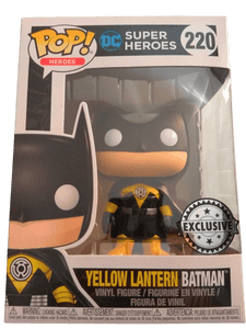 Yellow Lantern Batman #220 Funko Pop