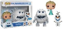 elsa marshmallow olaf only at walmart 3 pack