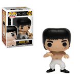 bruce lee white pants bait gold background 218